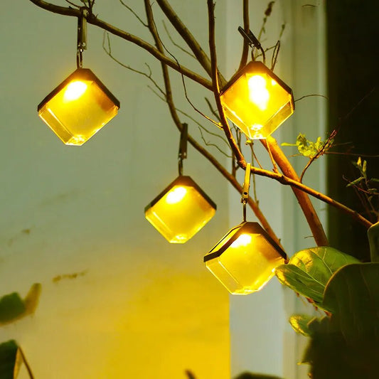 Wireless LED Solar Light - Colorful Waterproof Outdoor Decoration for Courtyard, Porch, and Garden